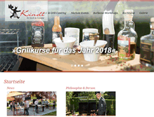 Tablet Screenshot of kindl.ch